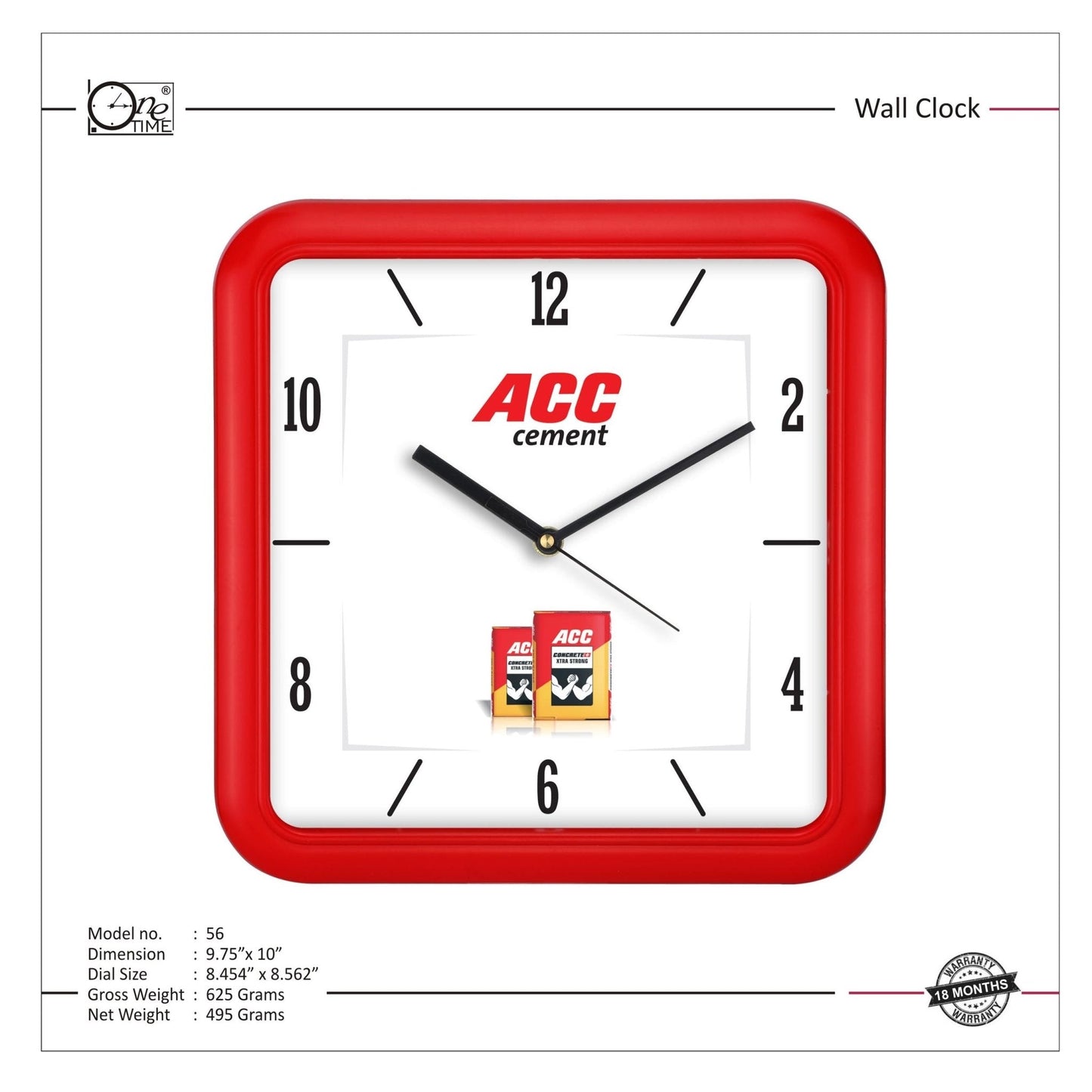 Wall Clock Pattern 56