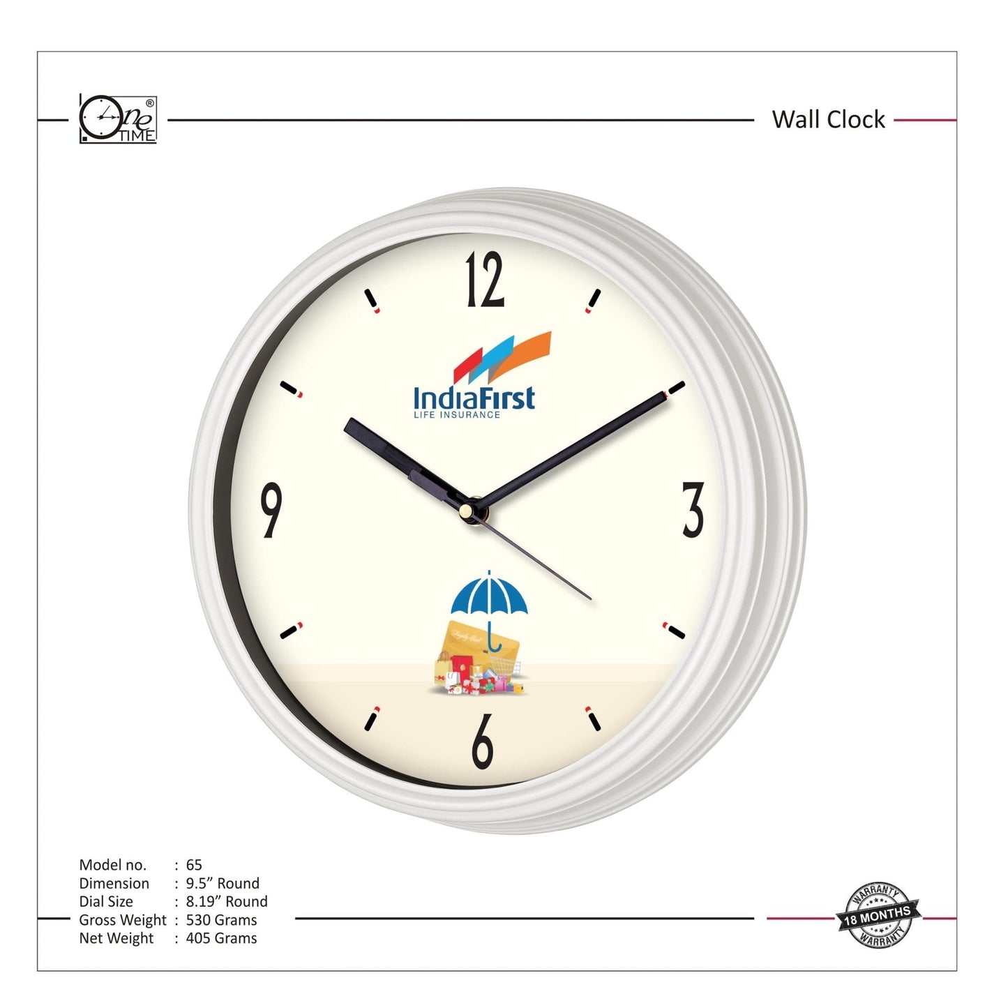 Wall Clock Pattern 65