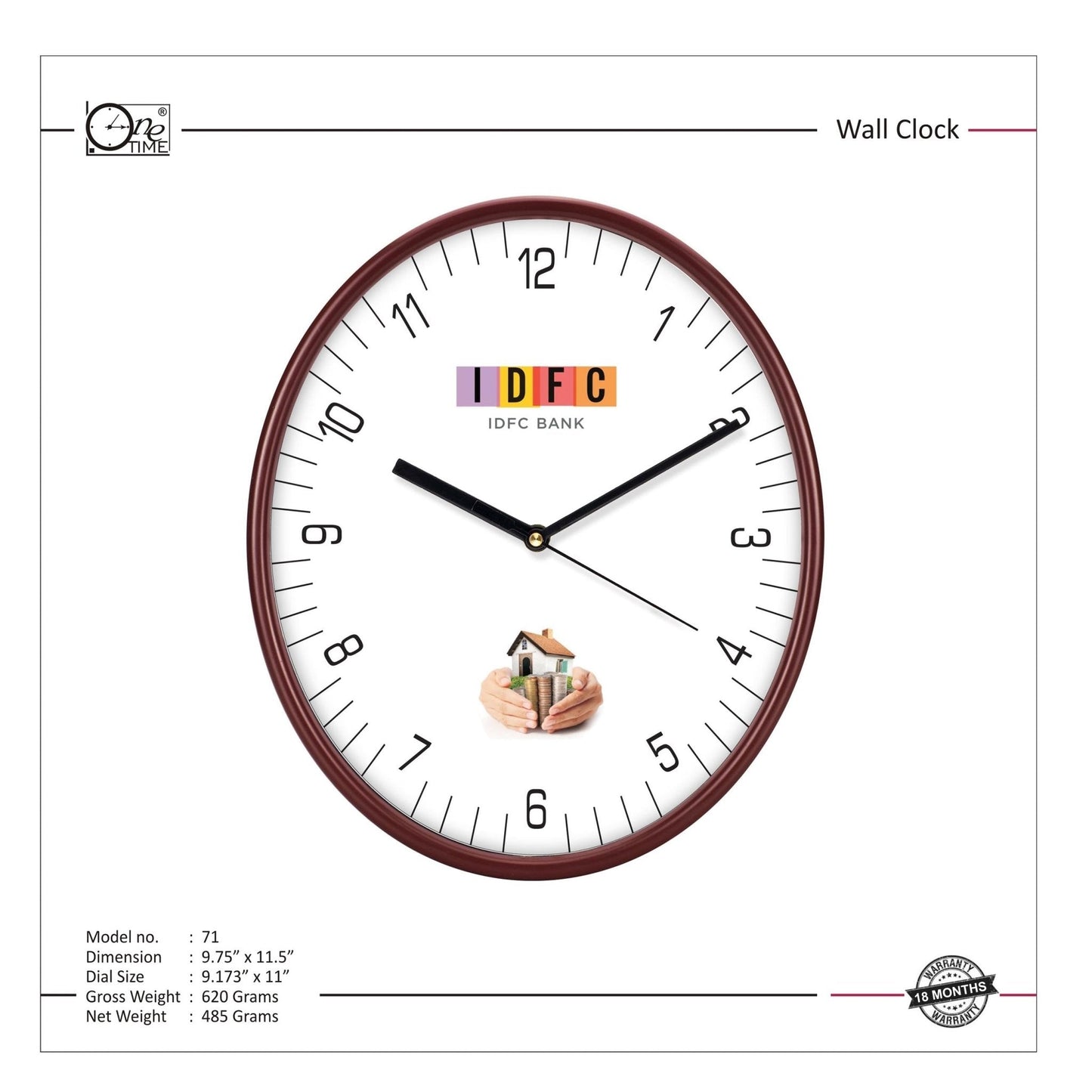 Wall Clock Pattern 71