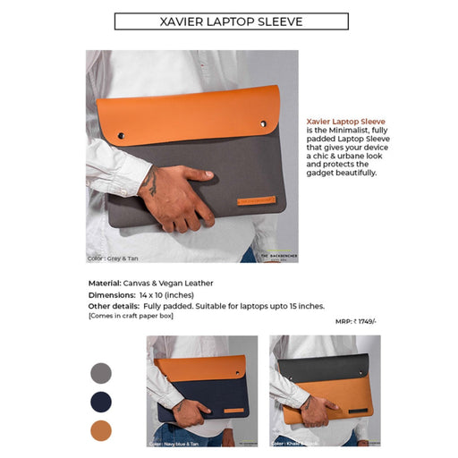 XAVIER LAPTOP SLEEVE