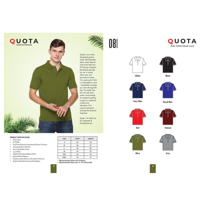 Quota - POLO T-SHIRT