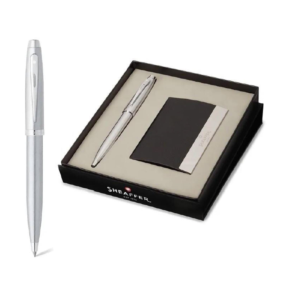Sheaffer - 9306 Ball Pen + Business Card Holder