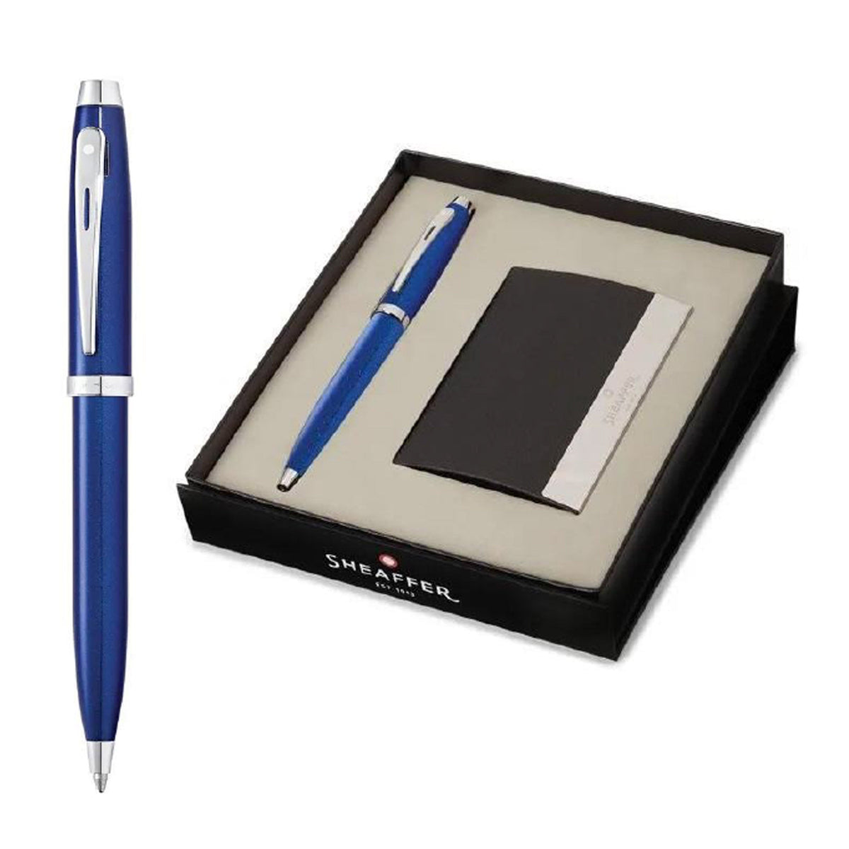 Sheaffer - 9339 Ball Pen + Business Card Holder
