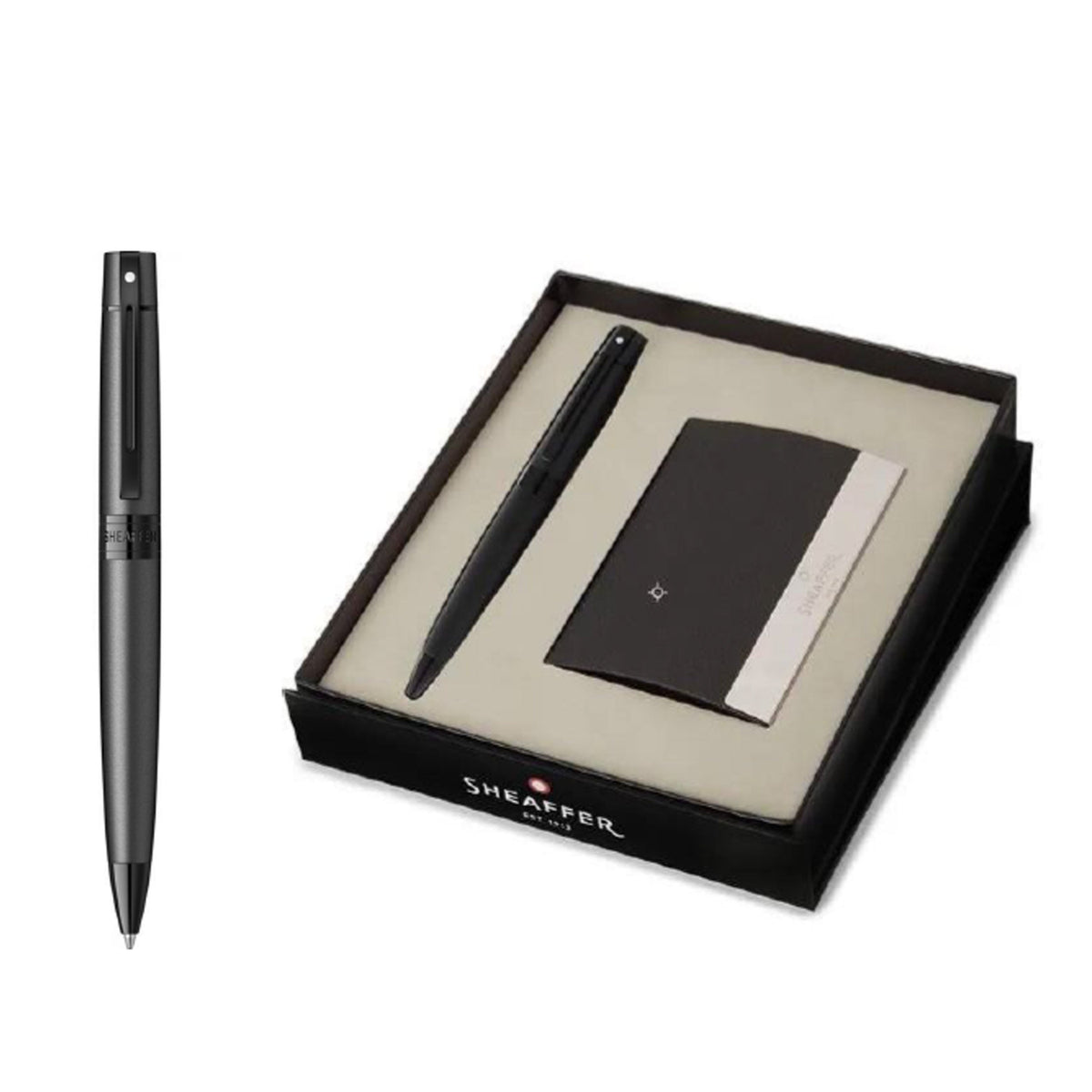 Sheaffer - 9343 Ball Pen + Business Card Holder