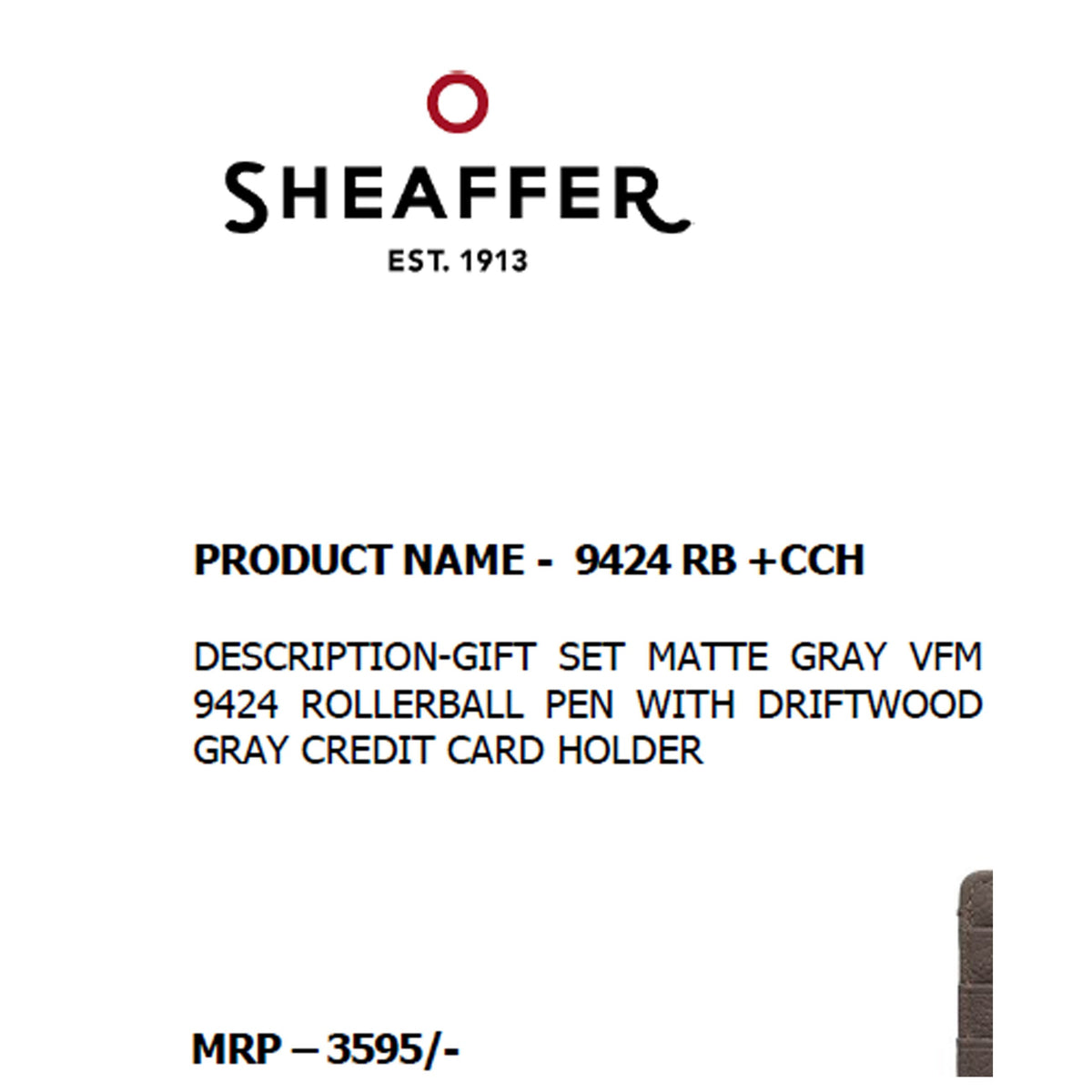 Sheaffer - 9424 Rollerball + Card Holder
