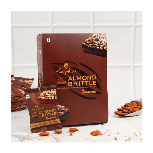 LOYKA - ALMOND BRITTLE BROWNIE