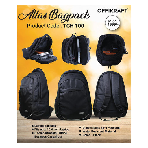 OFFIKRAFT - ATLAS BAGPACK - TCH 100