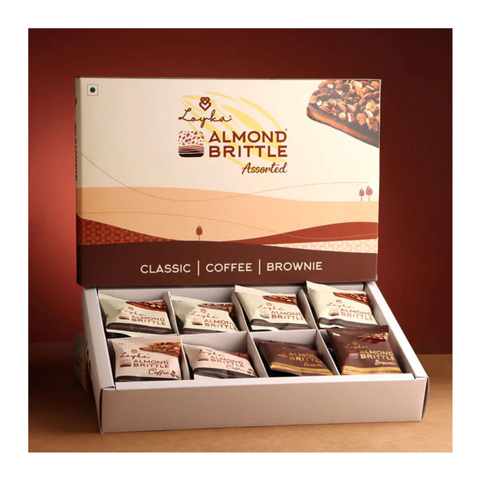 LOYKA - ALMOND BRITTLE ASSORTED (12 PCS) BOX