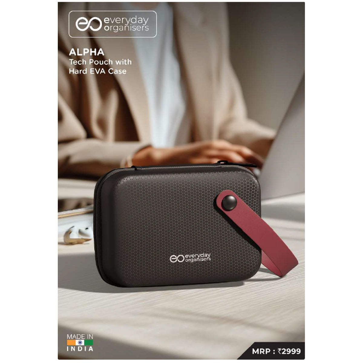 EO - Alpha Tech Pouch with Hard EVA Case