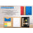 3 fold Eco Notebook with stationary set | Customizable notepad - B 110