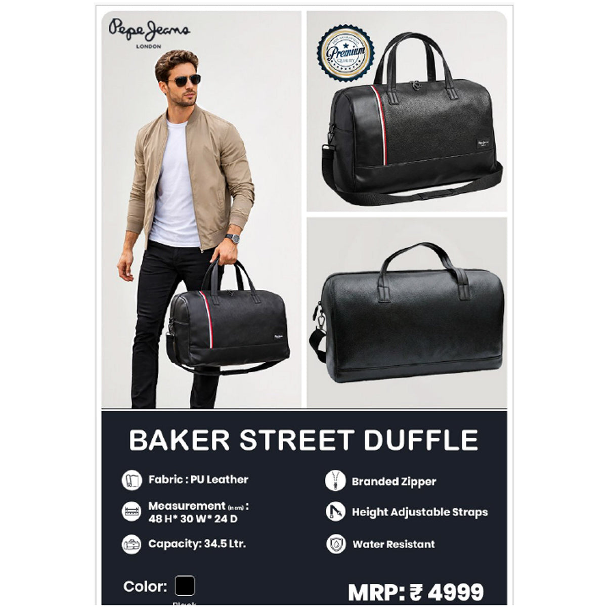 Pepe Jeans - Baker Street Duffle Bag