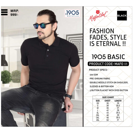 MAFATLAL - POLO-T-SHIRT-PLAIN
