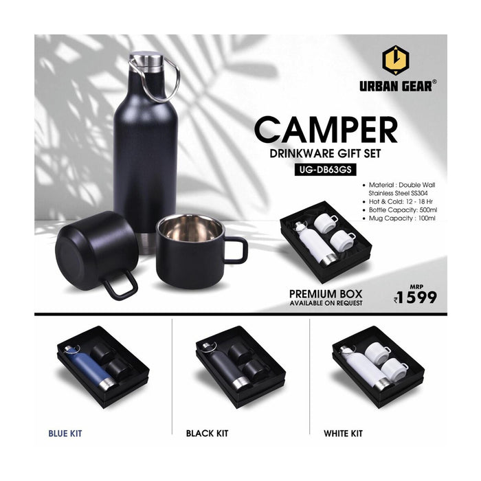 URBAN GEAR - Stainless Steel Hot n Cold Bottle (500ml) - UG-DB63