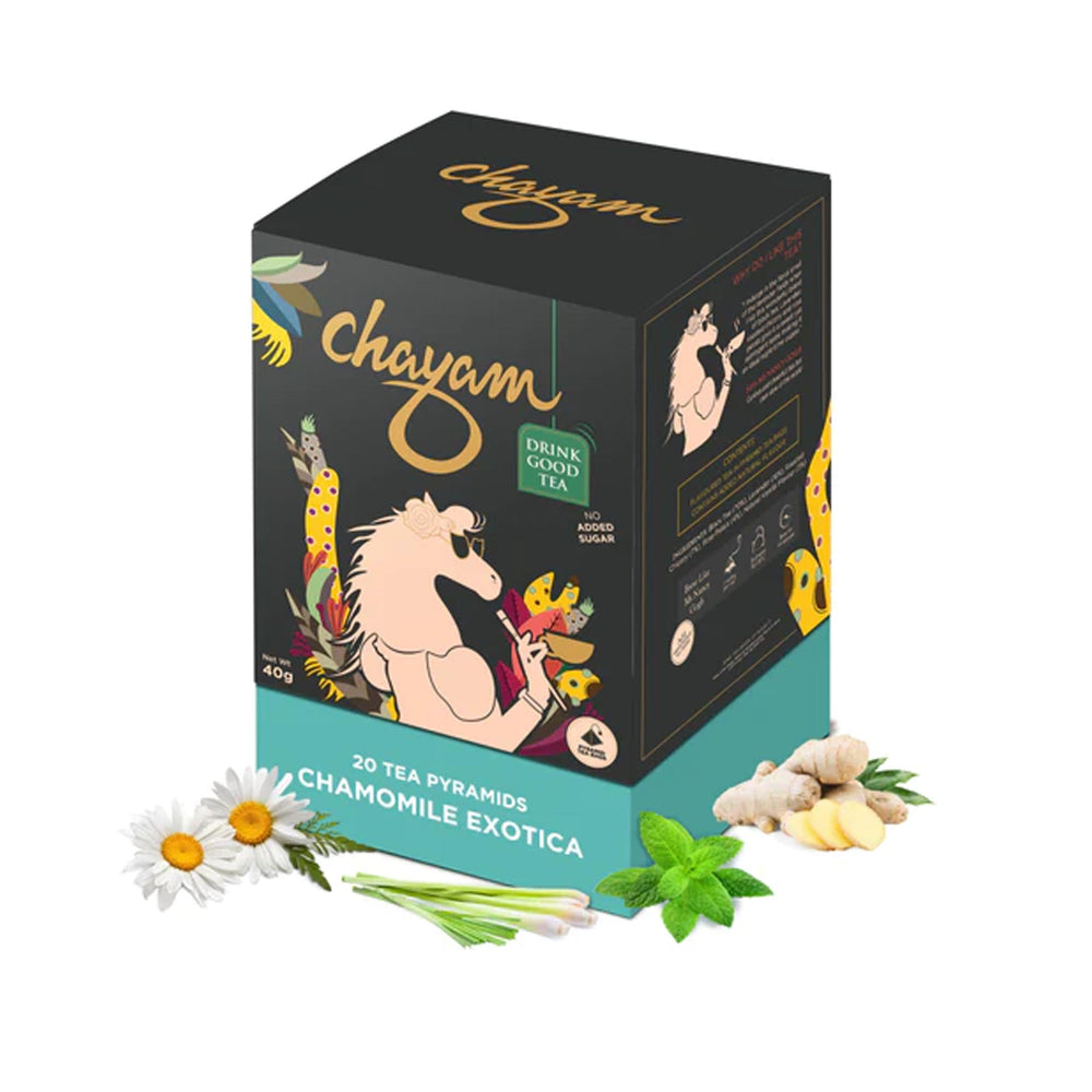 CHAYAM - CHAMOMILE EXOTICA - TEA BAG