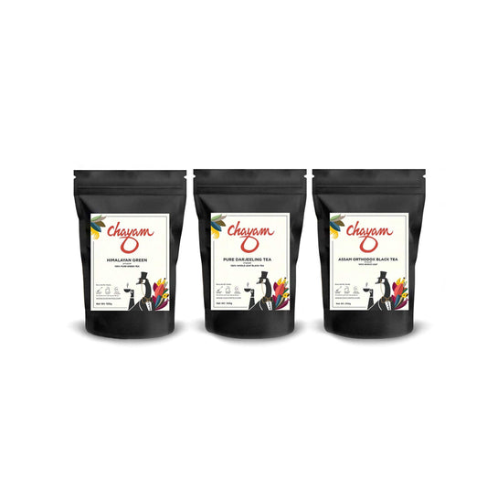 CHAYAM -  LOOSE TEA RANGE POUCHES  - TEA BAG