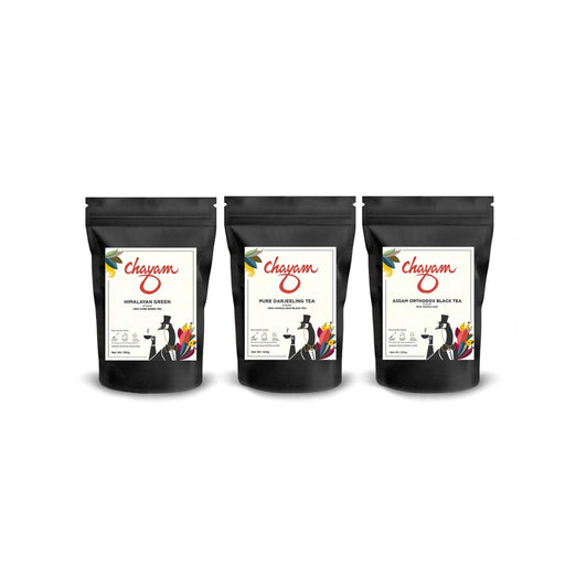 CHAYAM -  LOOSE TEA RANGE POUCHES  - TEA BAG