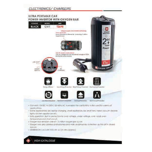 SWISS MILITARY - ELECTRONICS - CLV1