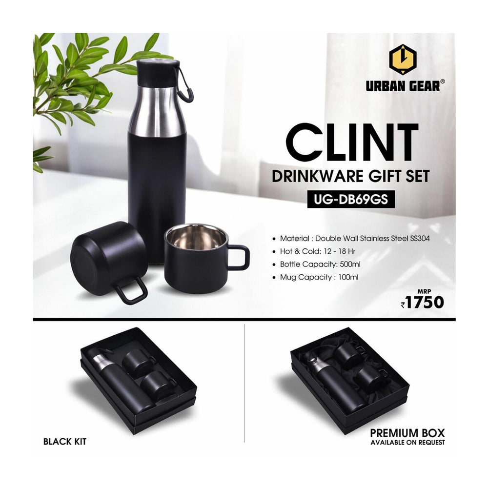 URBAN GEAR - Stainless Steel Hot n Cold Bottle (500ml) - UG-DB69