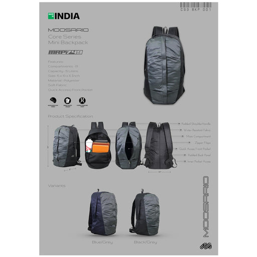 MOOSARIO BAGS - LAPTOP BAGS  - BKP 001