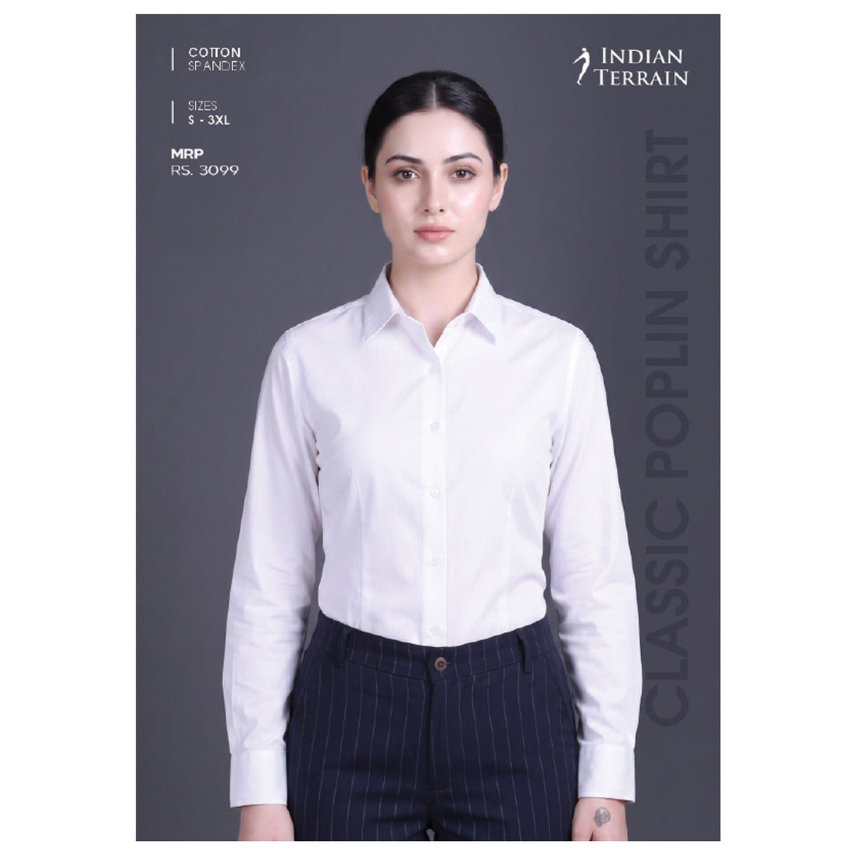 Indian Terrain - Classic Poplin Shirt
