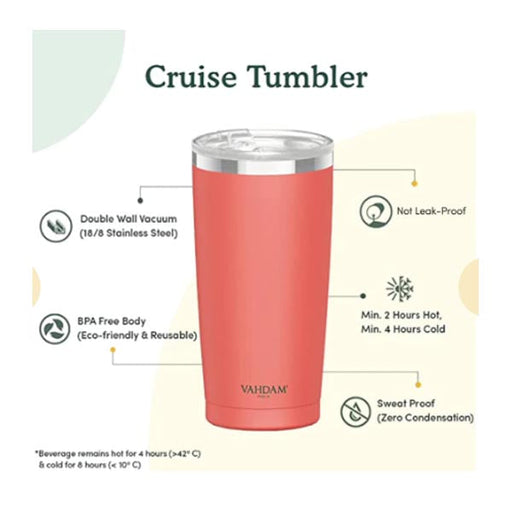 VAHDAM - Cruiser Tumbler Insulated