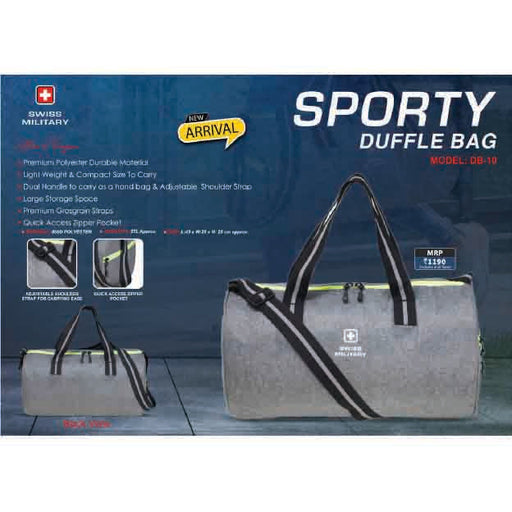 SWISS MILITARY - SPORTY BAG -DB10