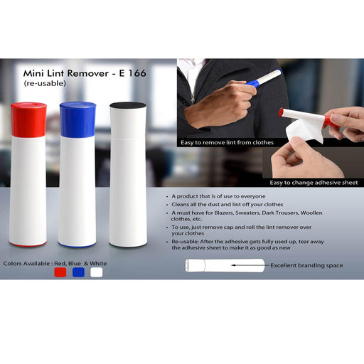 Mini Lint remover (re-usable)  -  E 166