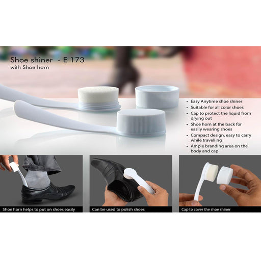 Shoe shiner with Shoe horn -  E 173