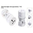 World travel adaptor with surge protection (round)  -  E 229
