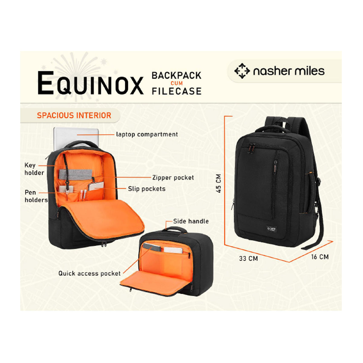 Nasher Miles - Equinox Backpack