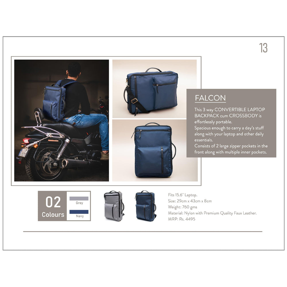 OBLIQUE FALCON CONVERTABLE BAG
