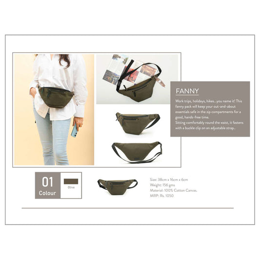 OBLIQUE - FANNY - SLANG BAG