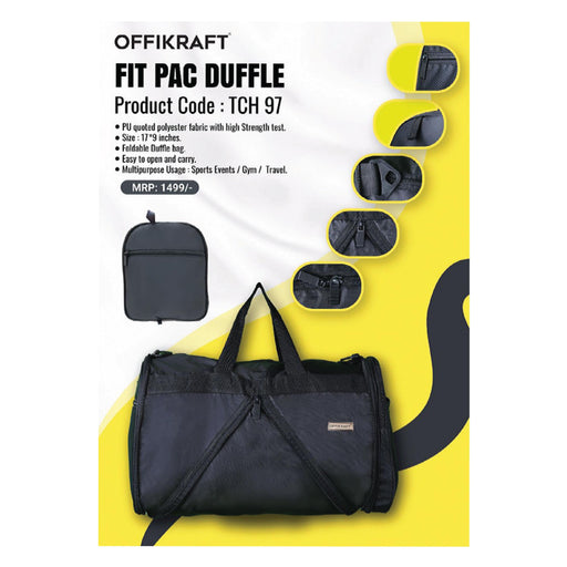 OFFIKRAFT - FIT PAC DUFFLE - TCH 97