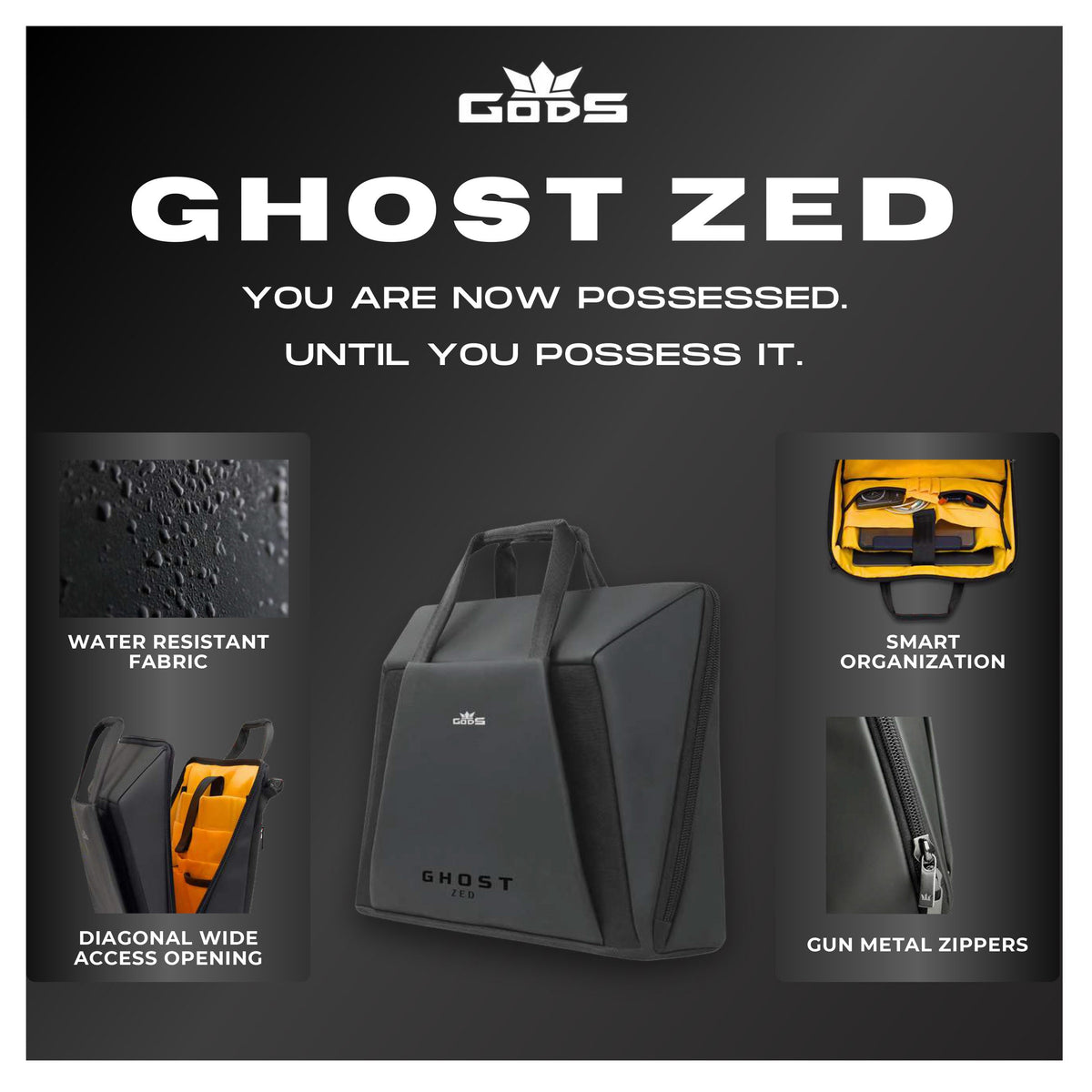GODS - Ghost Zed Laptop Bag