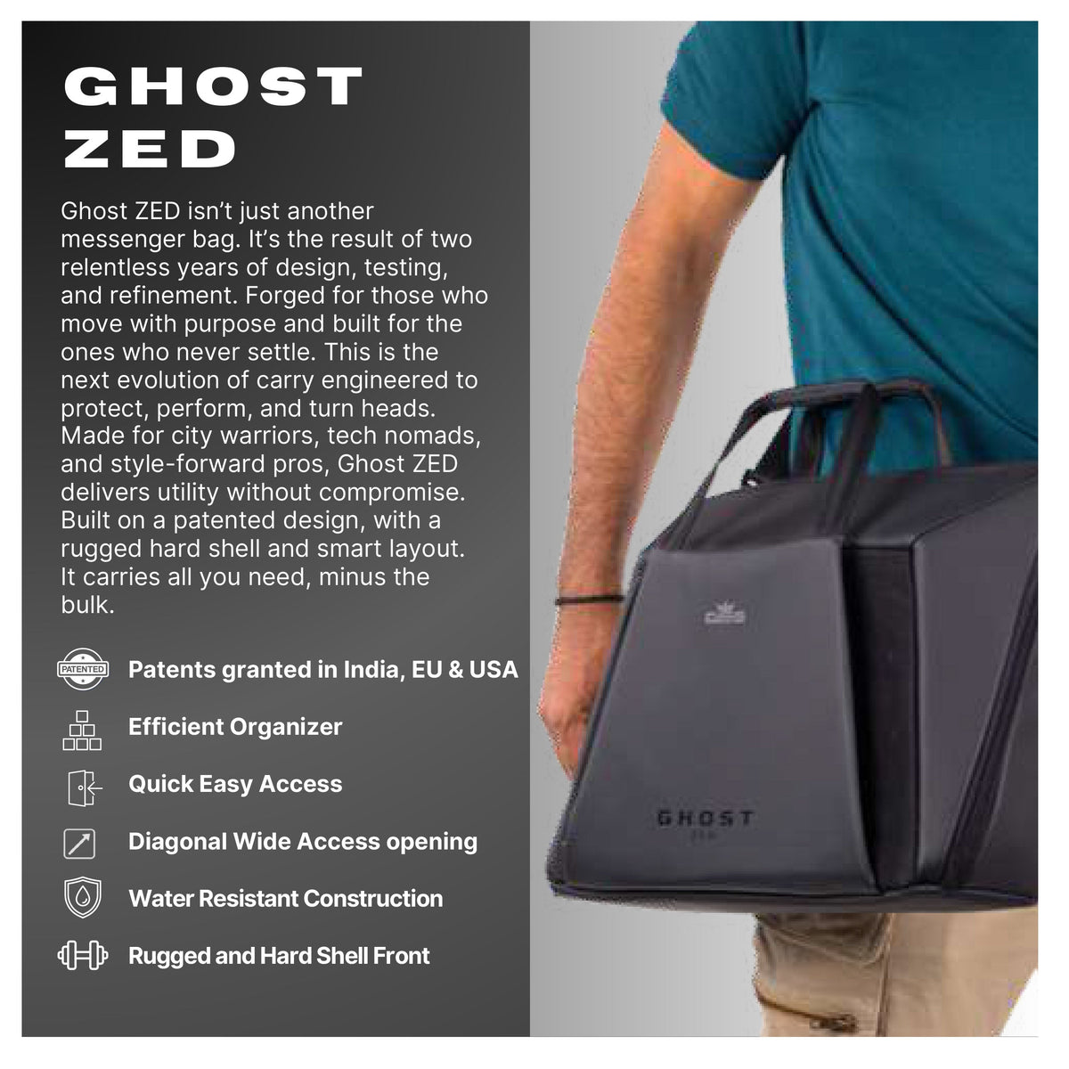 GODS - Ghost Zed Laptop Bag