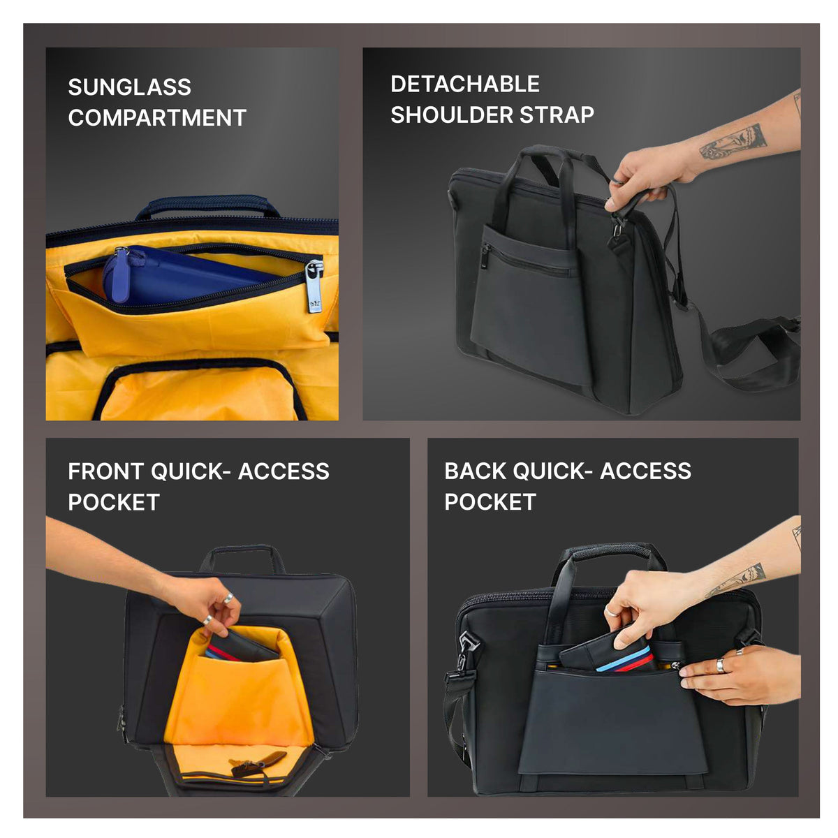 GODS - Ghost Zed Laptop Bag