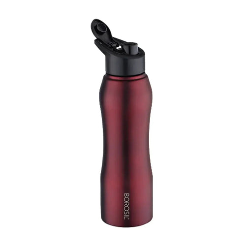 BOROSIL - GRIP N SIP MAROON - VACCUM BOTTLE