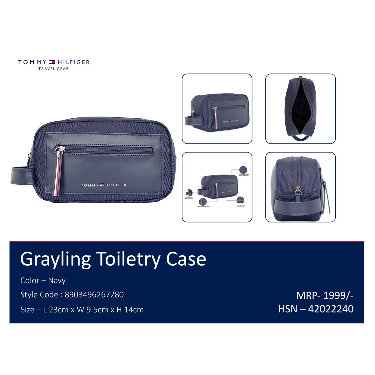 Tommy Hilfiger - Grayling Toiletry Case