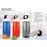 Fruit infuser bottle with silicon handle grip (700ml approx) | BPA free - H 167