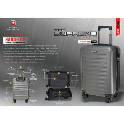 SWISS MILITARY - TRAVEL BAG - HTL99-20IN