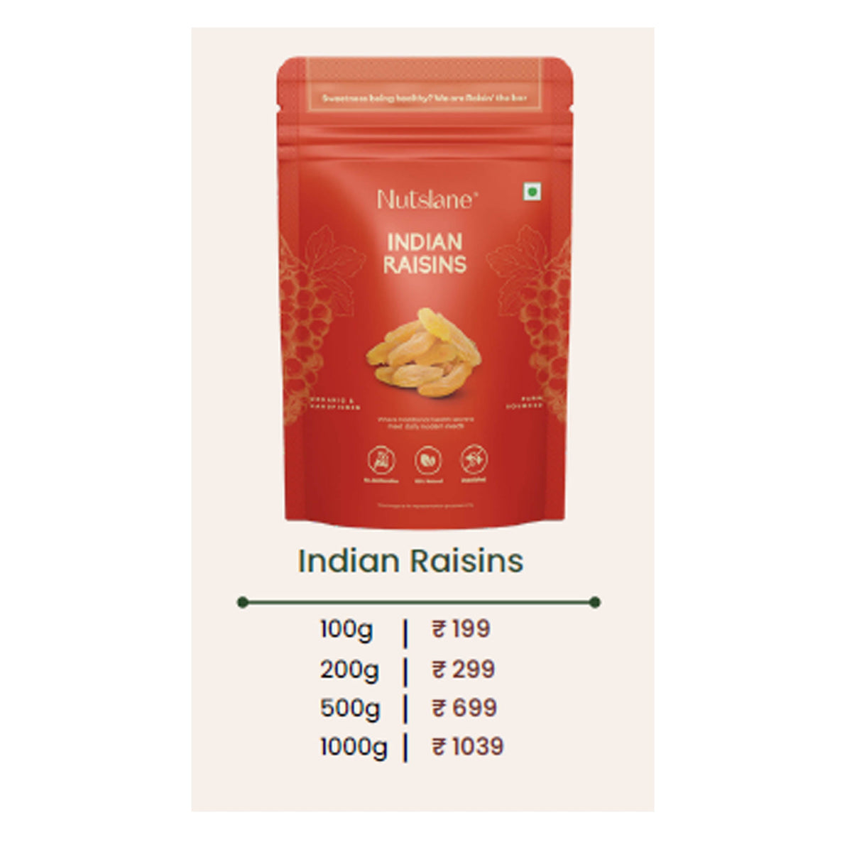 Nutslane - Indian Raisins