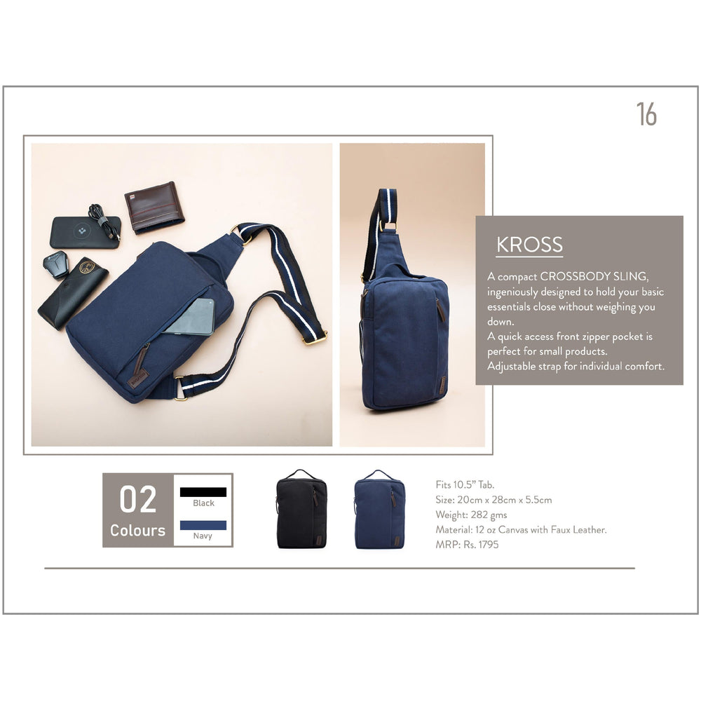 OBLIQUE KROSS SLING BAG