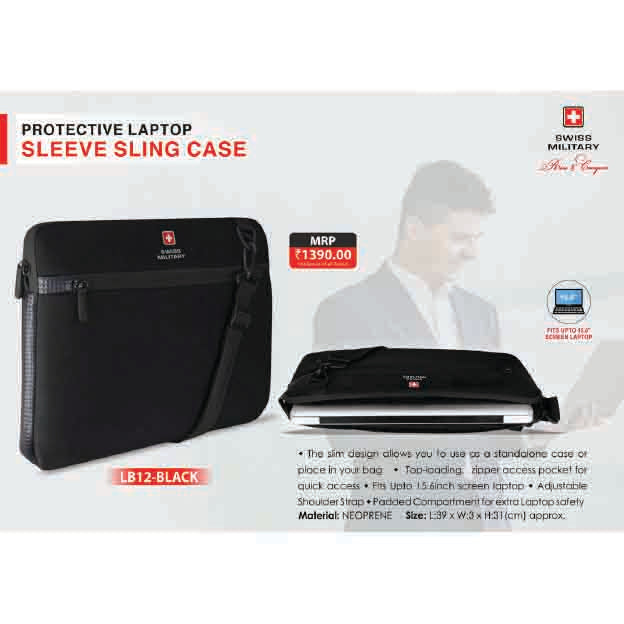 SWISS MILITARY -LAPTOP BAG - LB12