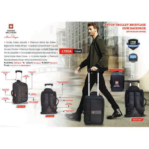 SWISS MILITARY - TRAVEL BAG - LTB5A