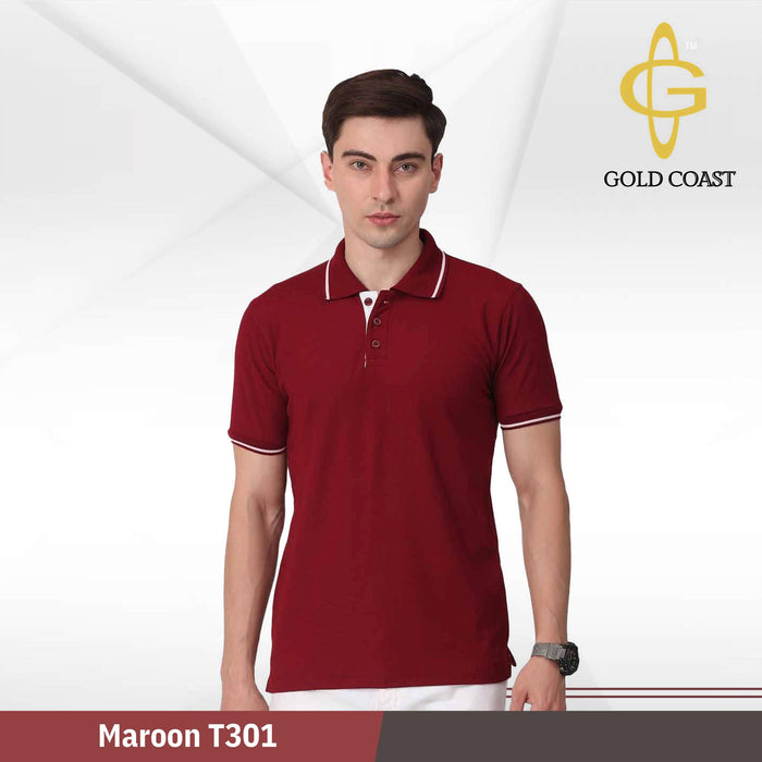 Gold Coast Polo T-Shirt Spun Pique T301