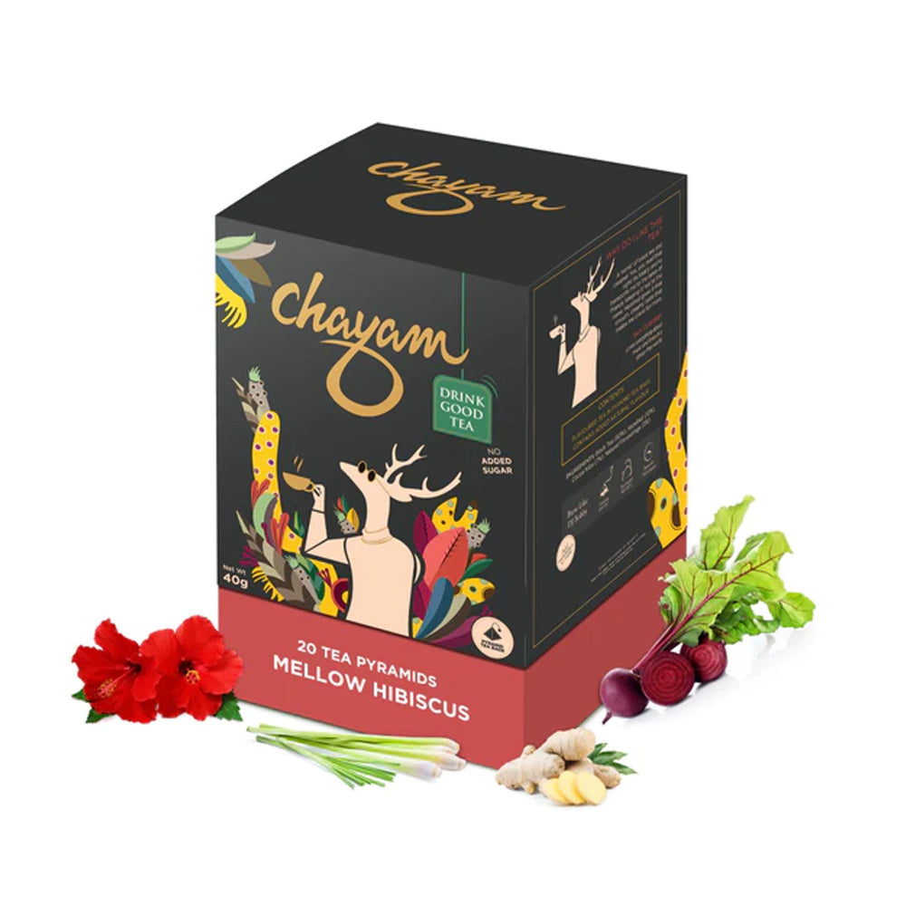 CHAYAM - MELLOW HIBISCUS - TEA BAG