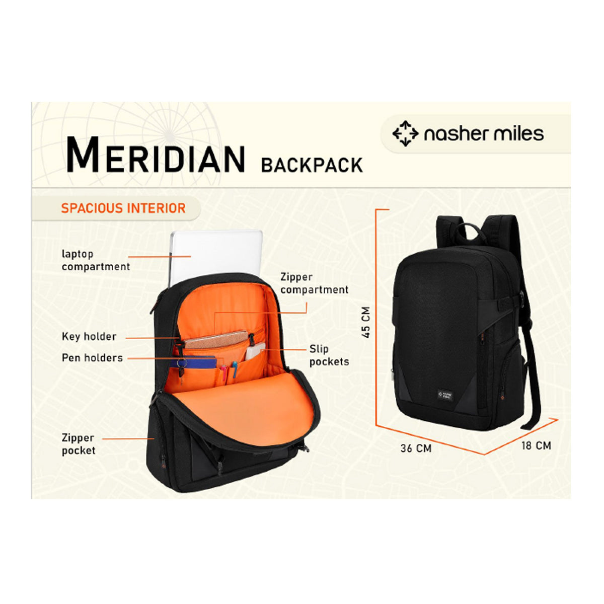 Nasher Miles - Meridian Backpack