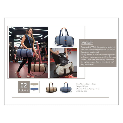 OBLIQUE - MICKY - DUFFEL BAG