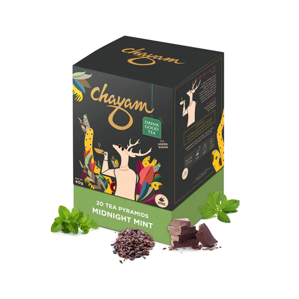 CHAYAM - MIDNIGHT MINT  - TEA BAG