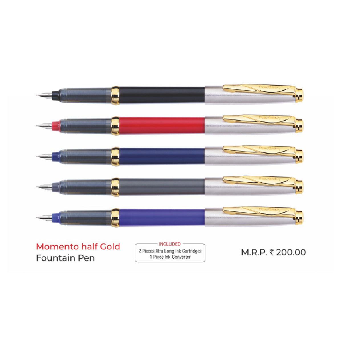 Pierre Cardin - Momento Half Gold Fountain Pen